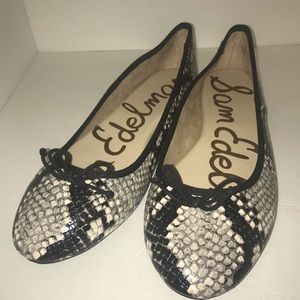 Sam Edelman Carla leather ballet flat New Sz 9